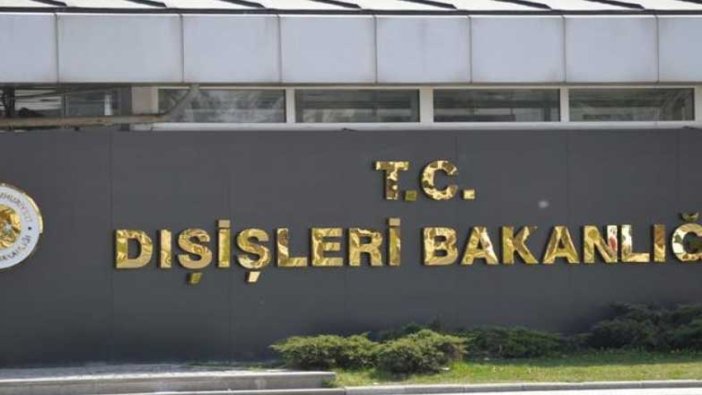 Dışişleri'nden taziye mesajı