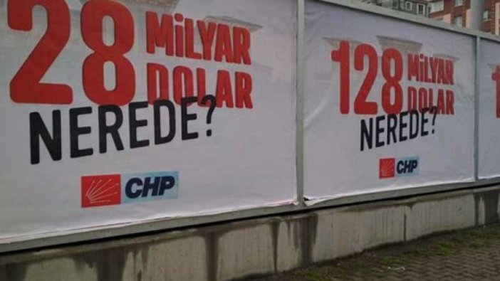 CHP 128 milyar doların peşini bırakmıyor