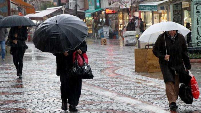 Meteoroloji'den sağanak uyarısı!