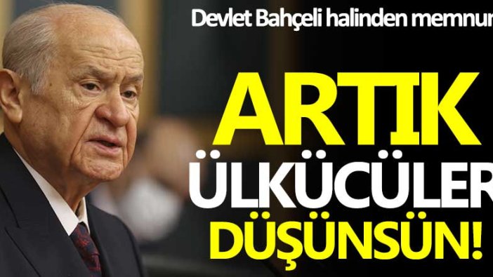 Devlet Bahçeli: Küçük ortak olmaktan gocunmuyoruz