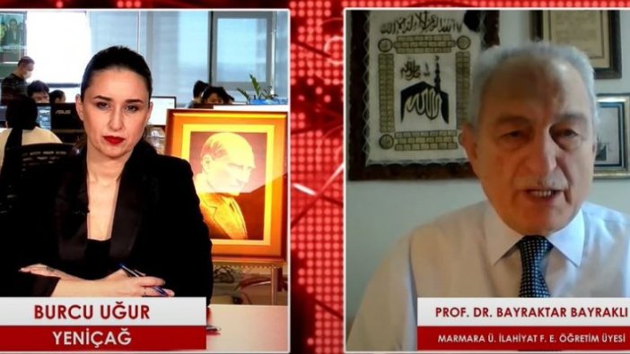 Prof. Dr. Bayraktar Bayraklı Diyanet'e bayrak açtı! Korona aşısının neden orucu bozduğunu anlattı 