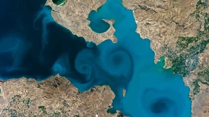 Son dakika... NASA yarışmasını Van Gölü fotoğrafı kazandı