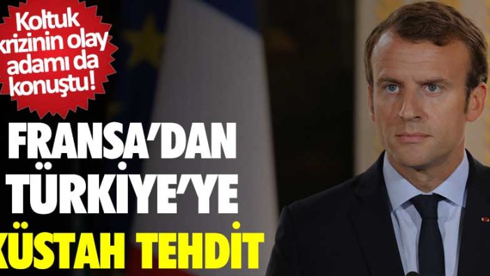Fransa'dan Türkiye'ye küstah tehdit! Yaptırım uygularız 