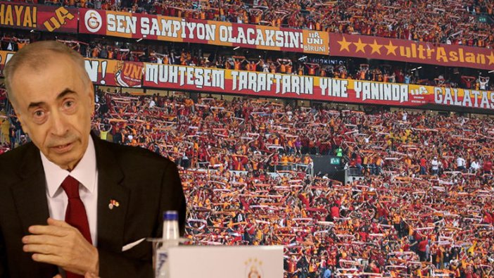 Galatasaray taraftar grubu UltrAslan'dan Mustafa Cengiz'e muhtıra