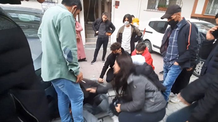 Taciz iddiasına mahalle dayağı