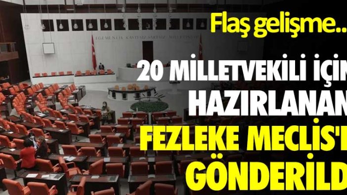 CHP’li 10, HDP’li 10 milletvekili hakkında fezleke hazırlandı