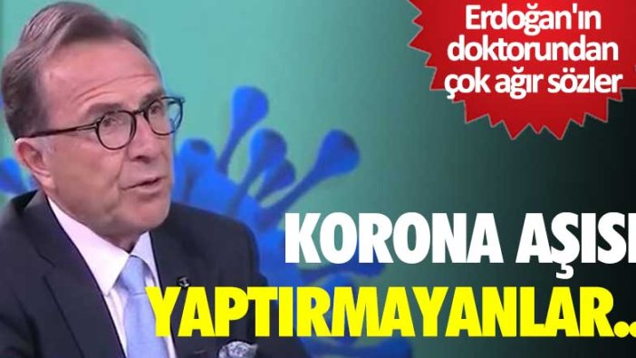 Prof. Dr. Osman Müftüoğlu: Aşı yaptırmamak asker kaçağı olmak gibi