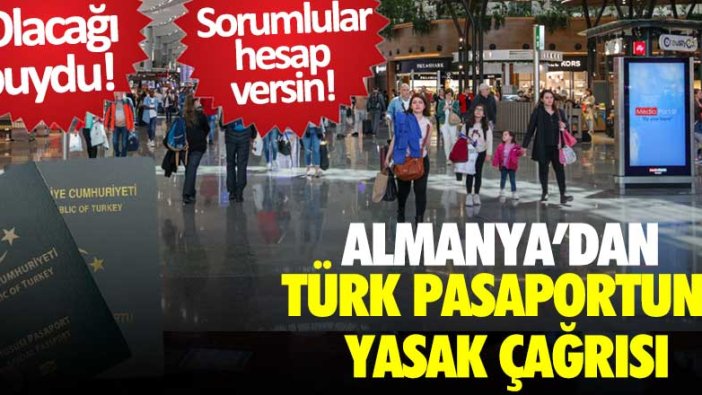 Almanya'dan Interpol'e 'gri pasaport' çağrısı!