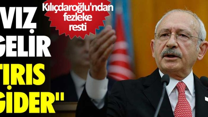 Kılıçdaroğlu'ndan fezleke resti: Vız gelir tırıs gider