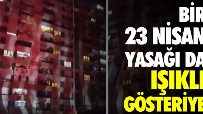 Bir 23 Nisan yasağı da Konya'daki ışıklı gösteriye