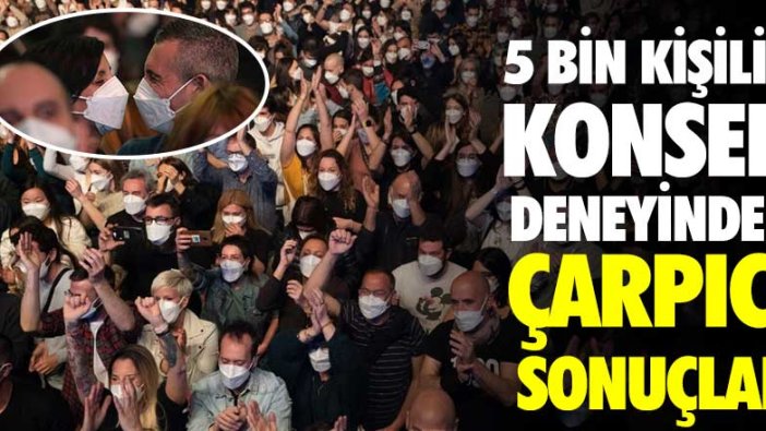 Barcelona'da yapılan 5 bin kişilik konser deneyi sonuçlandı