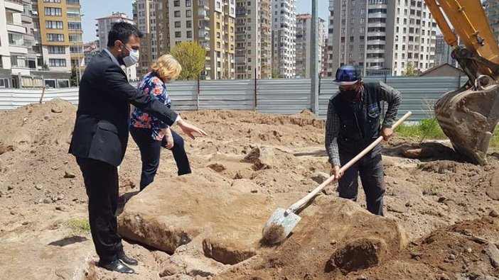 Kayseri'de inşaat kazısında Roma Dönemi'ne ait eserler bulundu!