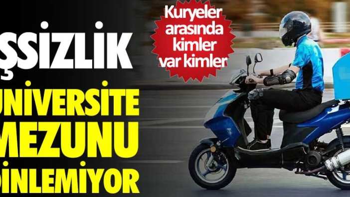 İzmir Motosikletli Kuryeler Derneği Başkanı Burhan Akgün: Birçoğu da üniversite mezunu