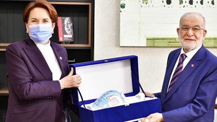 Meral Akşener, Temel Karamollaoğlu ile görüştü