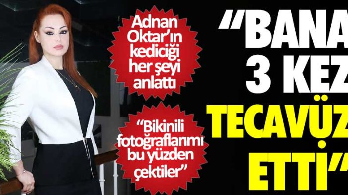 Adnan Oktar'ın kediciği Müge Öğütçü her şeyi teker teker anlattı! Bana 3 kez tecavüz etti 