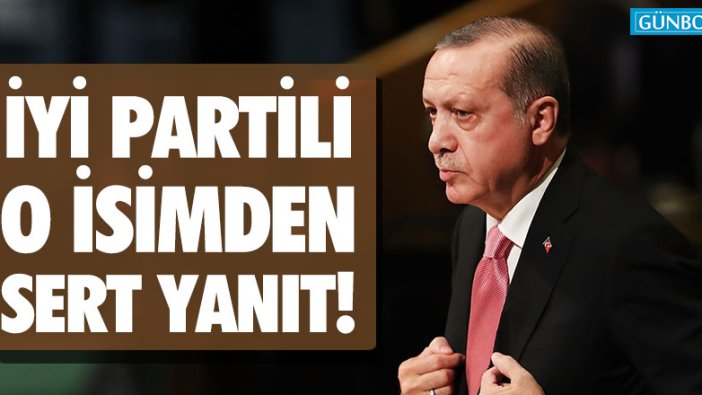 İYİ Partili vekilden Erdoğan'a İstanbul yanıtı