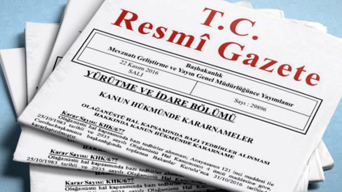 Resmi Gazete'de yayımlandı! İki Bakanlığa kritik atamalar