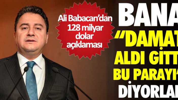 Ali Babacan, Merkez Bankası rezervinden eritilen 128 milyar doların akıbetiyle ilgili konuştu