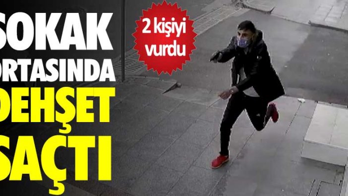 Kocaeli'de 17 yaşındaki genç sokak ortasında dehşet saçtı! 2 kişiyi vurdu