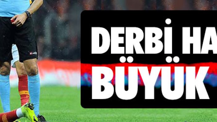 Derbi hakemi büyük tepki çekti!