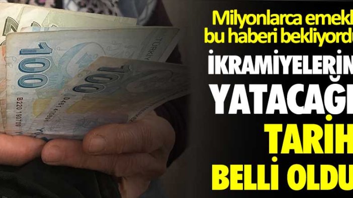 Son Dakika... Emeklilere ikramiyenin yatacağı tarih belli oldu