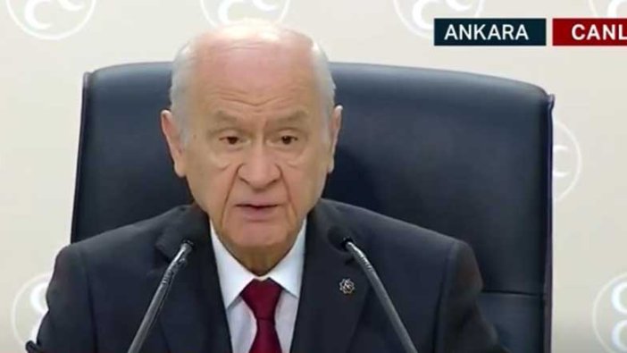 MHP Lideri Devlet Bahçeli basın toplantısında duyurdu: 100 maddelik anayasa önerisi