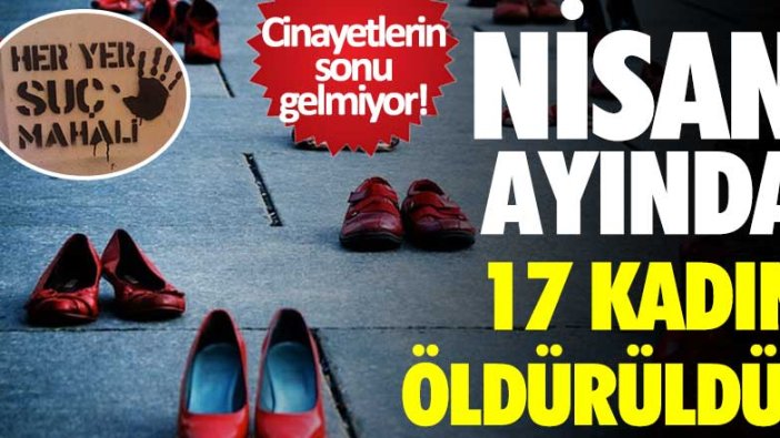 İçişleri Bakanlığı: Nisan ayında 17 kadın öldürüldü