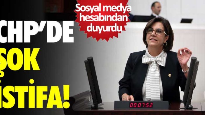 CHP'de şok ayrılık! Gaye Usluer, CHP'den istifa etti