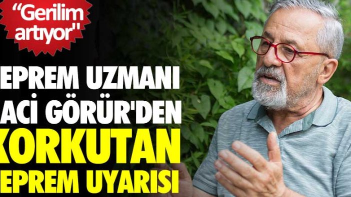 Deprem uzmanı Naci Görür'den korkutan deprem uyarısı