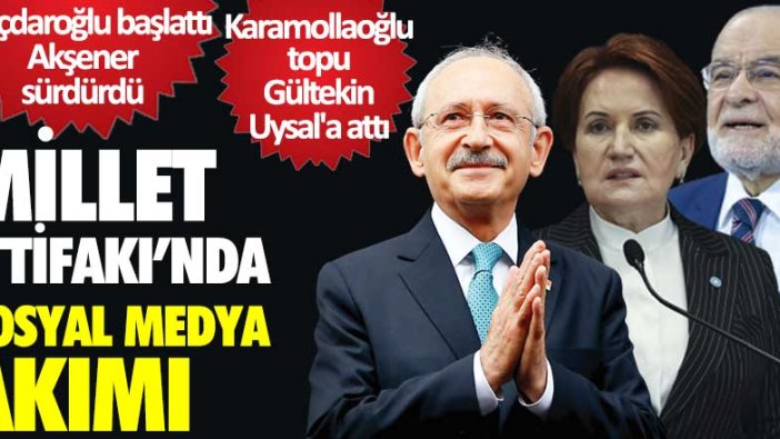 Millet ittifakında sosyal medya akımı! Kılıçdaroğlu başlattı, Akşener sürdürdü