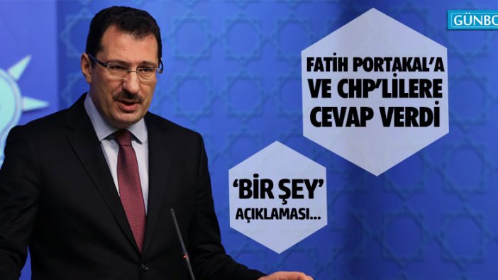 Ali İhsan Yavuz'dan Fatih Portakal ve CHP'lilere 'Bir şey' açıklaması!