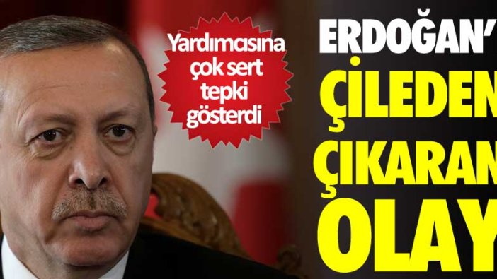 Erdoğan'ı çileden çıkaran olay! Hangi genel başkan yardımcısına çok sert tepki gösterdi 