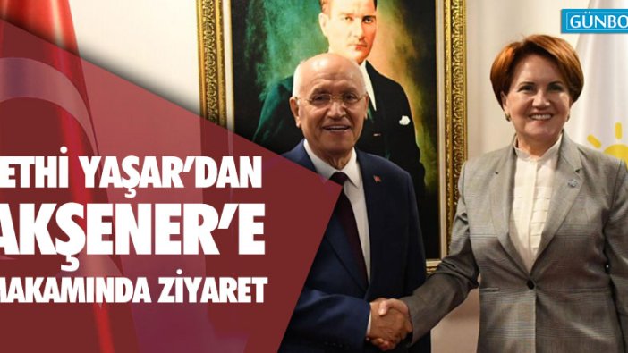 Yenimahalle Belediye Başkanı Yaşar'dan Akşener'e ziyaret