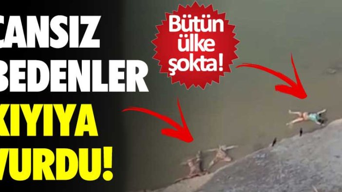 İnanılmaz iddia Hindistan'dan! Ganj Nehri'nde çok sayıda cansız beden bulundu!