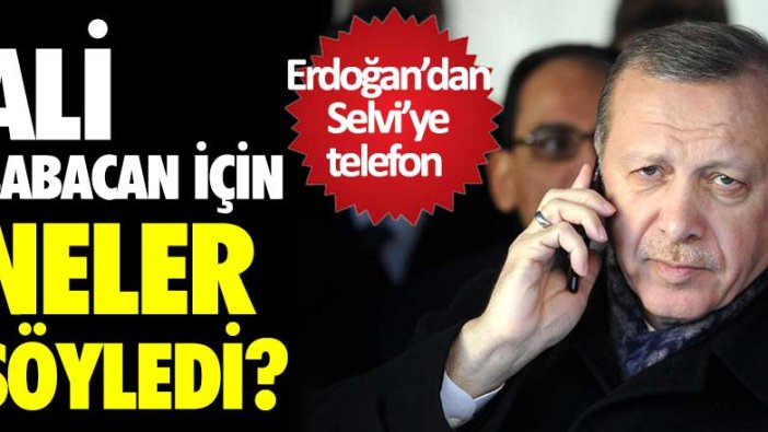 Erdoğan'dan Abdulkadir Selvi'ye telefon! Ali Babacan için neler söyledi? 