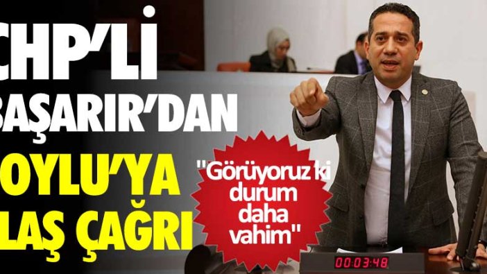 CHP'li Mahir Başarır'dan Süleyman Soylu'ya flaş çağrı! "Görüyoruz ki durum daha vahim"