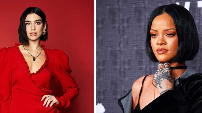 Rihanna ve Dua Lipa'dan Filistin paylaşımı