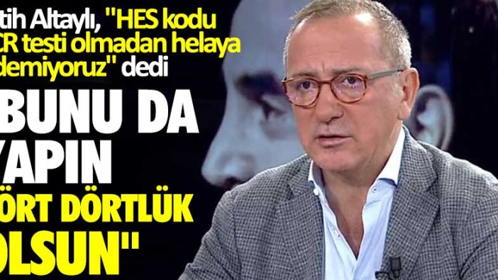 Fatih Altaylı'dan Kültür ve Turizm Bakanlığı'nın aşı reklamına tepki: Bunu da yapın dört dörtlük olsun