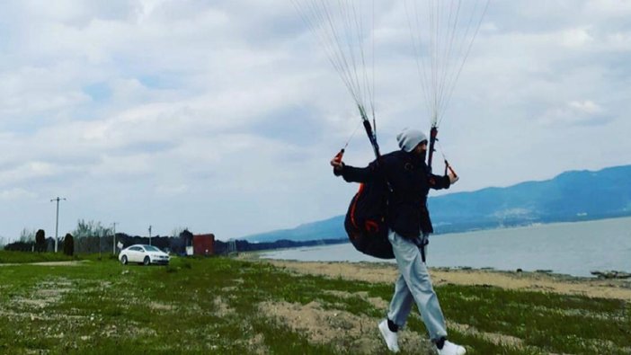 Bursa'da paraşütle atladıktan sonra kaybolan sporcunun cansız bedenine ulaşıldı