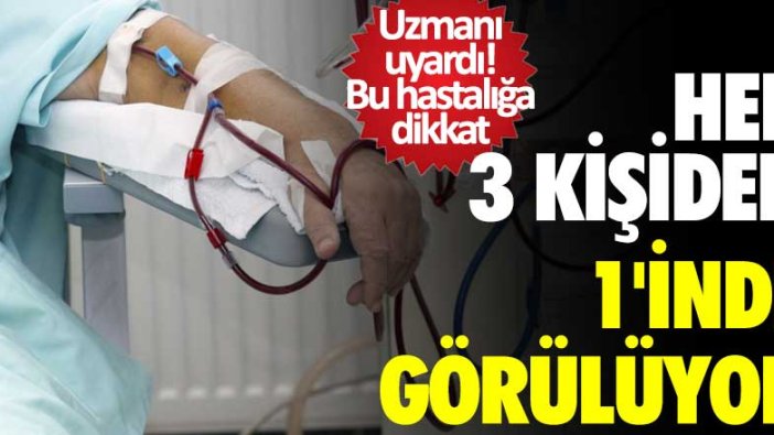 Bu hastalığa dikkat! Prof. Dr. Mustafa Kemal Erol uyardı:  Her 3 kişiden 1'inde görülüyor