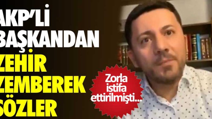 AKP'li eski belediye başkanı Rasim Arı'dan partisine zehir zemberek sözler 