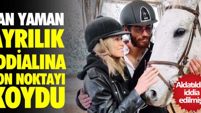 Can Yaman ve Diletta Leotta 'ayrılık' iddialarına noktayı koydu