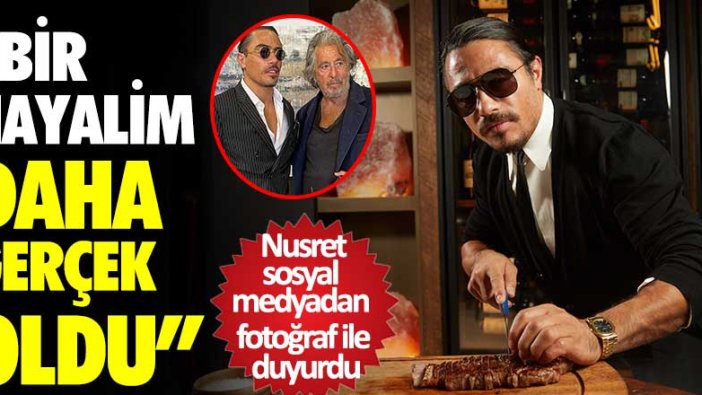 Nusret Gökçe dünyaca ünlü Al Pacino ile bir araya geldi!