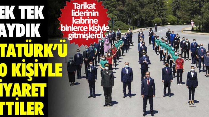 Nur cemaati liderinin cenazesine binlerce kişi katılırken 19 Mayıs Atatürk'ü Anma, Gençlik ve Spor Bayramı az kişi ile kutlandı