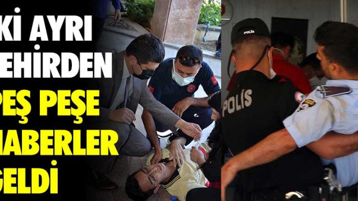 Antalya ve Gaziantep'te iki kişi19 Mayıs kutlamalarında fenalaştılar!