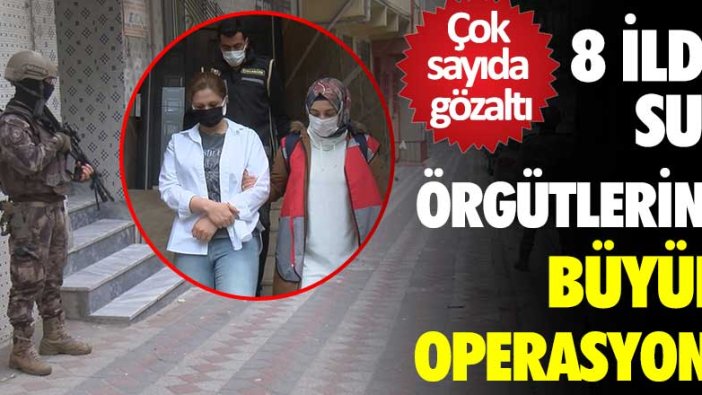 8 İlde 'Sahil Rüzgarı Operasyonu'!