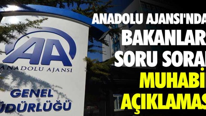 AA'dan muhabir Musab Turan ile ilgili ilk açıklama