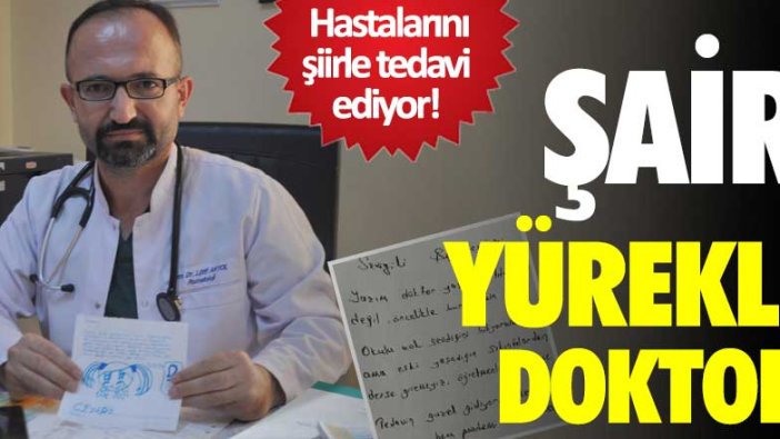 Uzman Dr. Lütfi Akyol hastalarını şiirle tedavi ediyor!