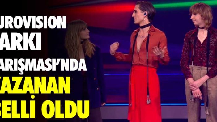 Eurovision Şarkı Yarışması'nda kazanan belli oldu!