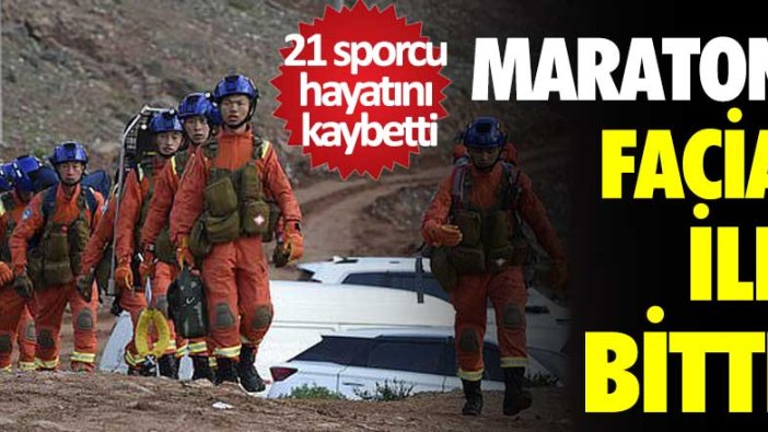 Çin'de düzenlenen maraton facia ile bitti: 21 kişi hayatını kaybetti